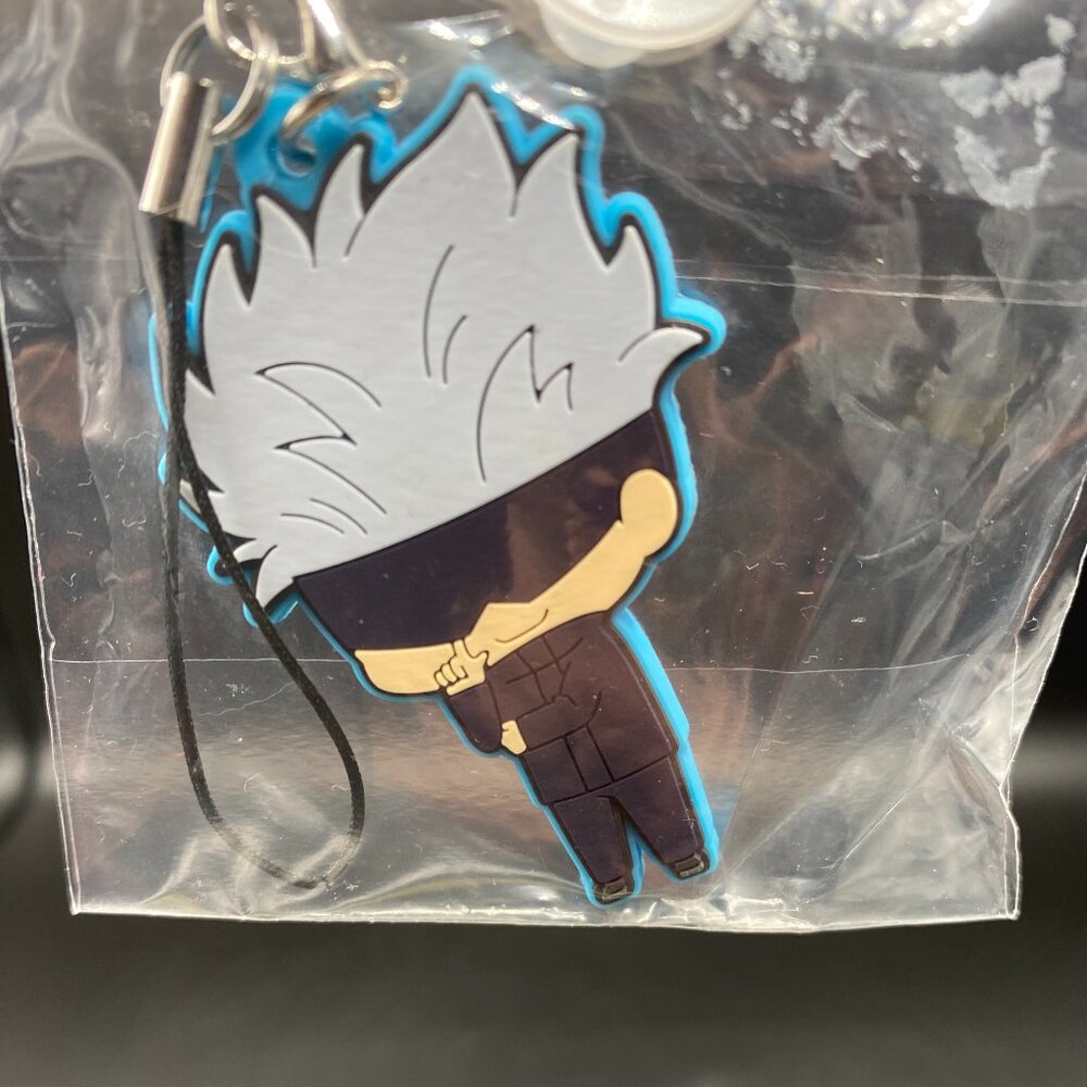 Jujutsu Kaisen Satoru Gojo Ichibankuji Rubber Strap Keychain Charm Furyu